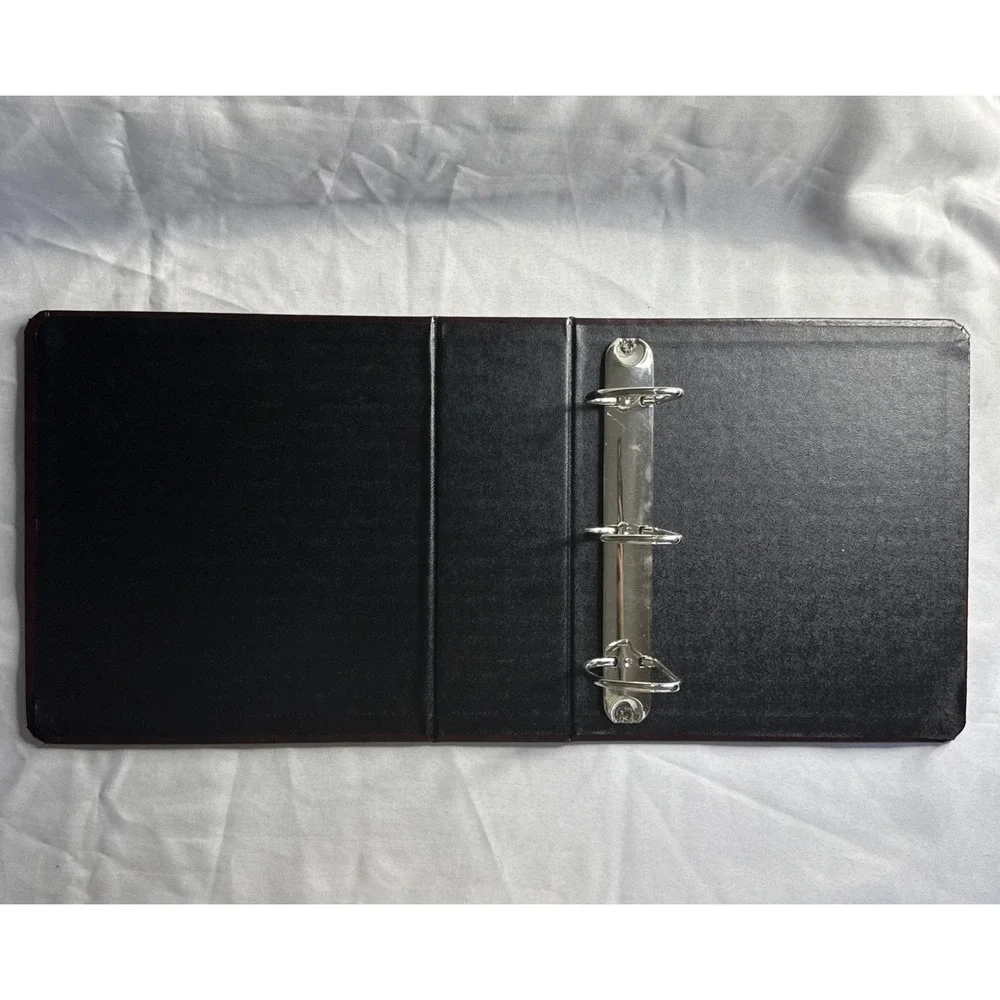 Lot of 2 Franklin Covey Quest International Institute Storage 3-Ring Binders USA